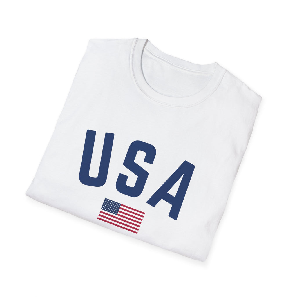 USA Flag T-Shirt — Patriotic American Graphic Tee for 4th of July and Memorial Day