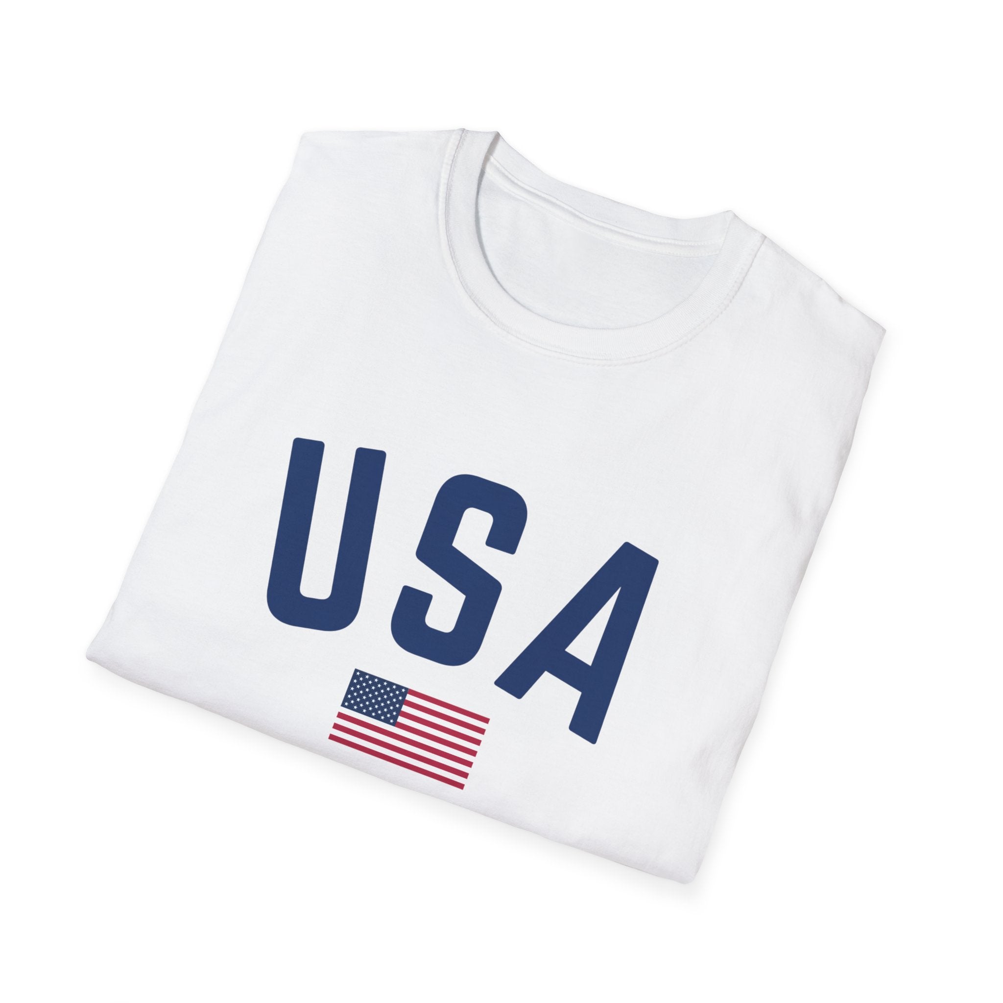 USA Flag T-Shirt — Patriotic American Graphic Tee for 4th of July and Memorial Day
