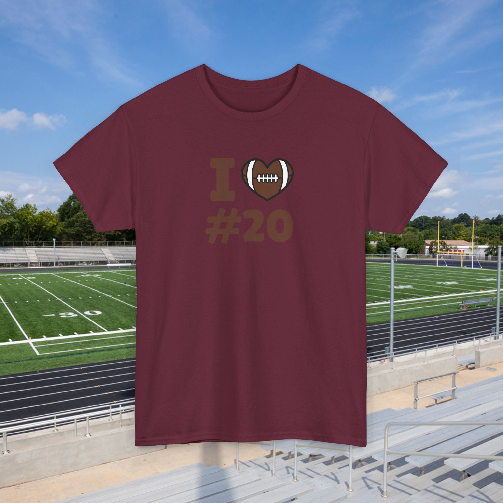 PERSONALIZABLE - I Heart #-- Customizable T‑Shirt