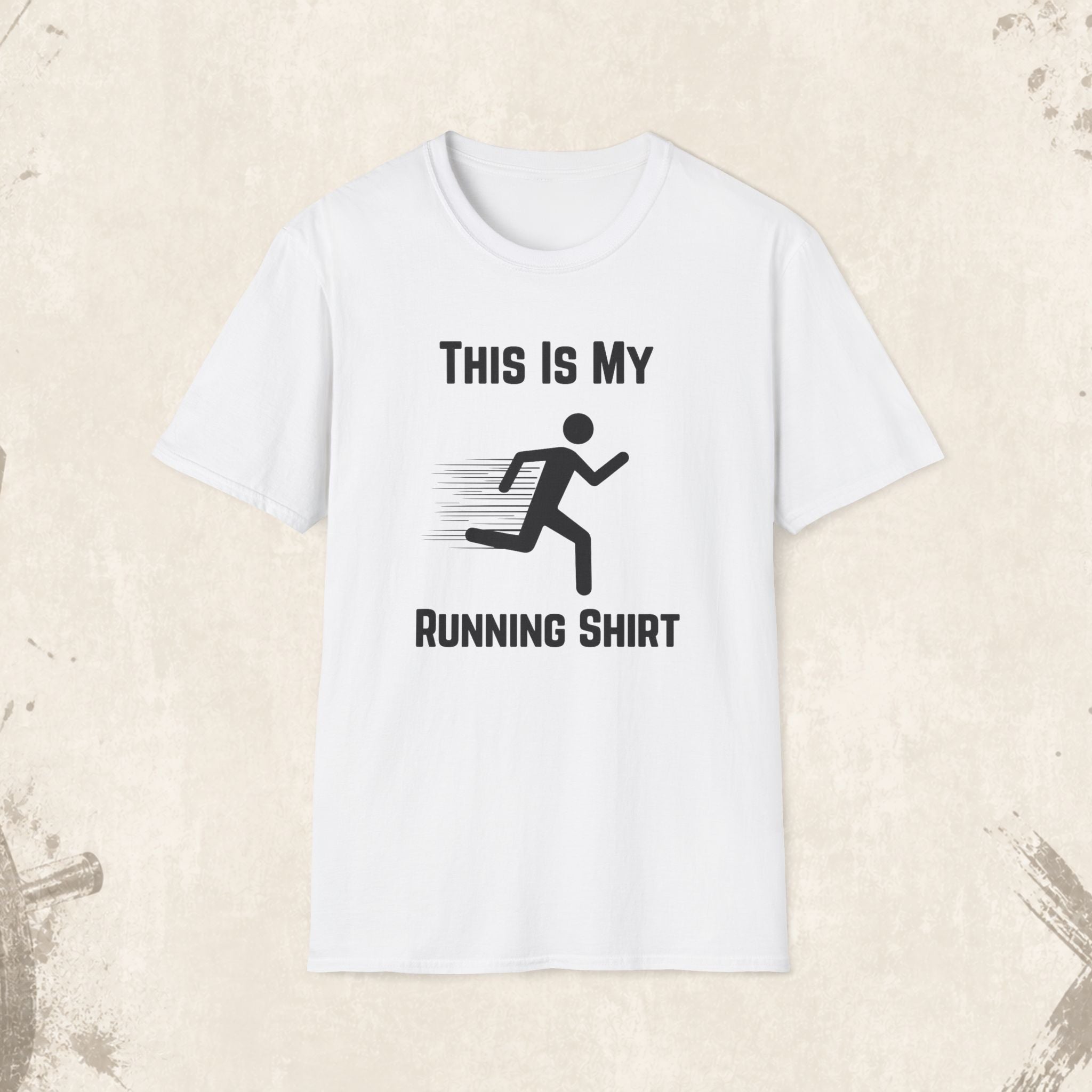 Running Shirt — "This Is My Running Shirt" Graphic Tee for Runners