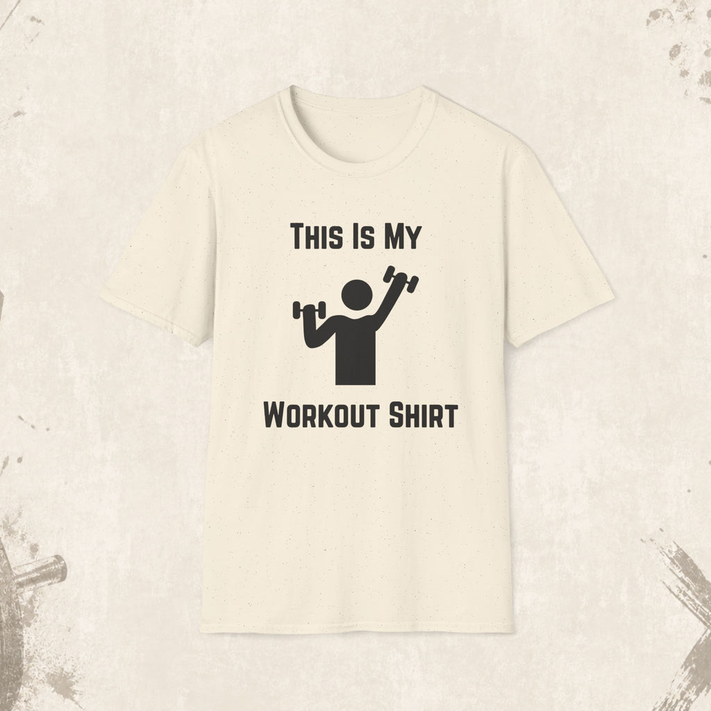 Workout Shirt — "This Is My Workout Shirt" Graphic Tee