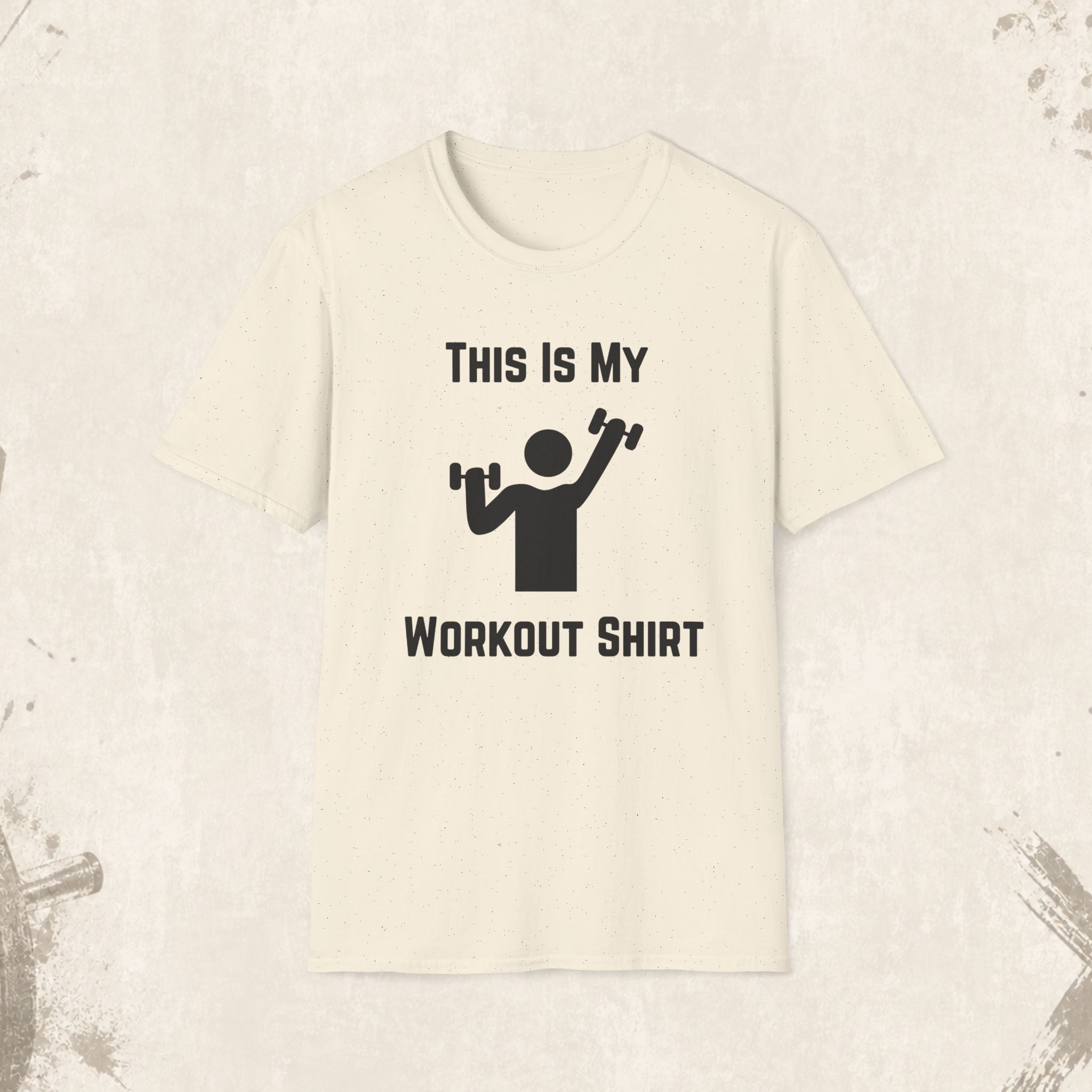 Workout Shirt — "This Is My Workout Shirt" Graphic Tee
