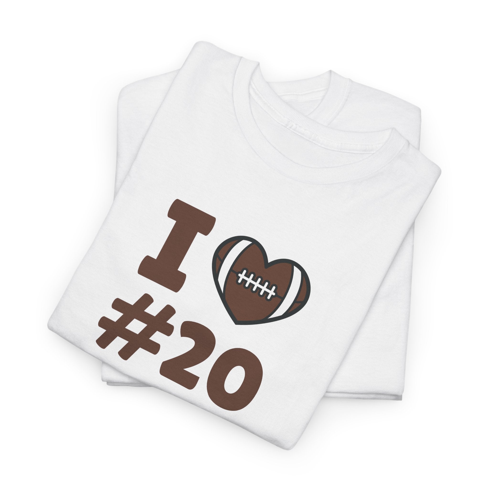 PERSONALIZABLE - I Heart #-- Customizable T‑Shirt