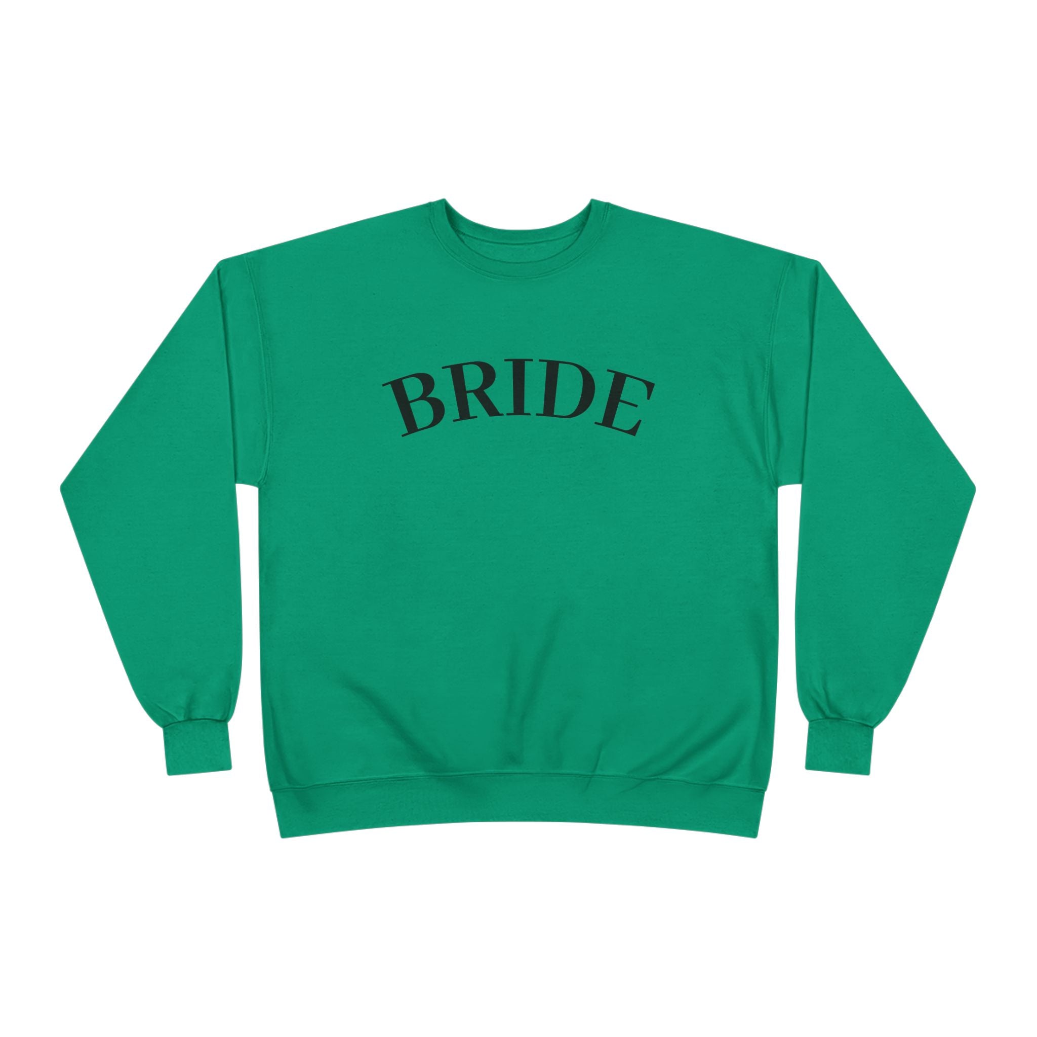 Bride Crewneck Sweatshirt — Minimal Bridal Pullover for Bachelorette & Wedding Prep