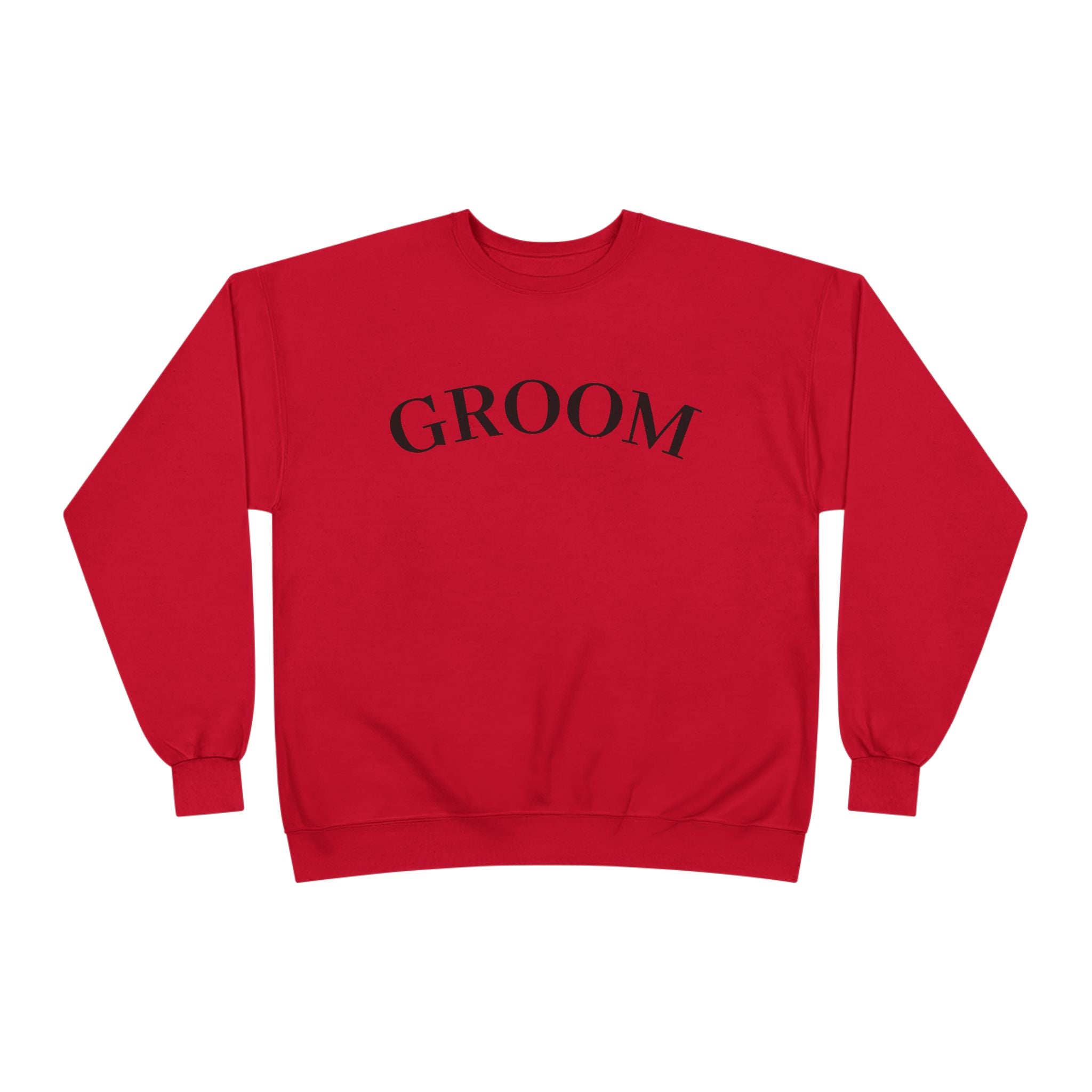 Groom Crewneck Sweatshirt — Minimal Groom Pullover