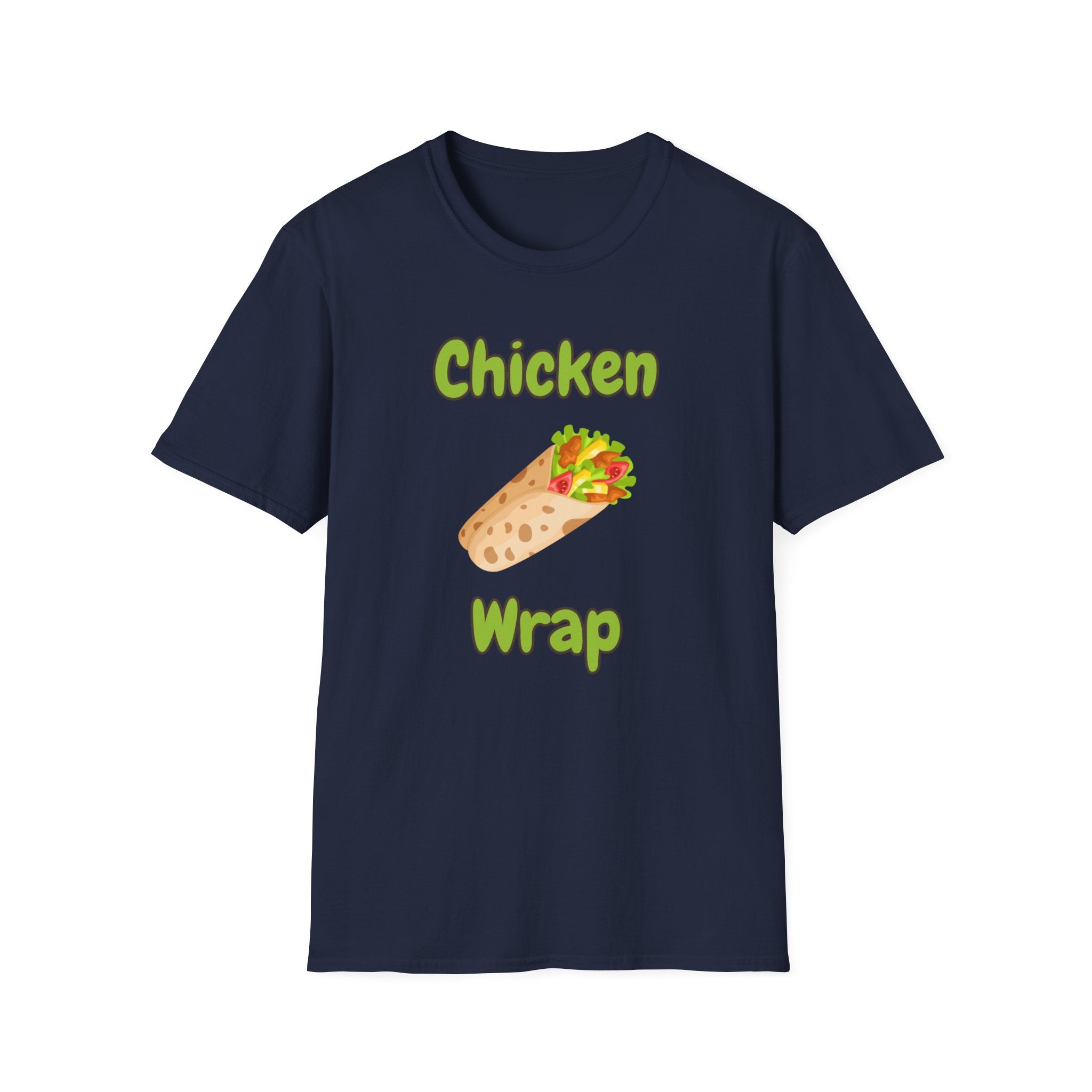 Chicken Wrap T‑Shirt — Fun Food Graphic Tee