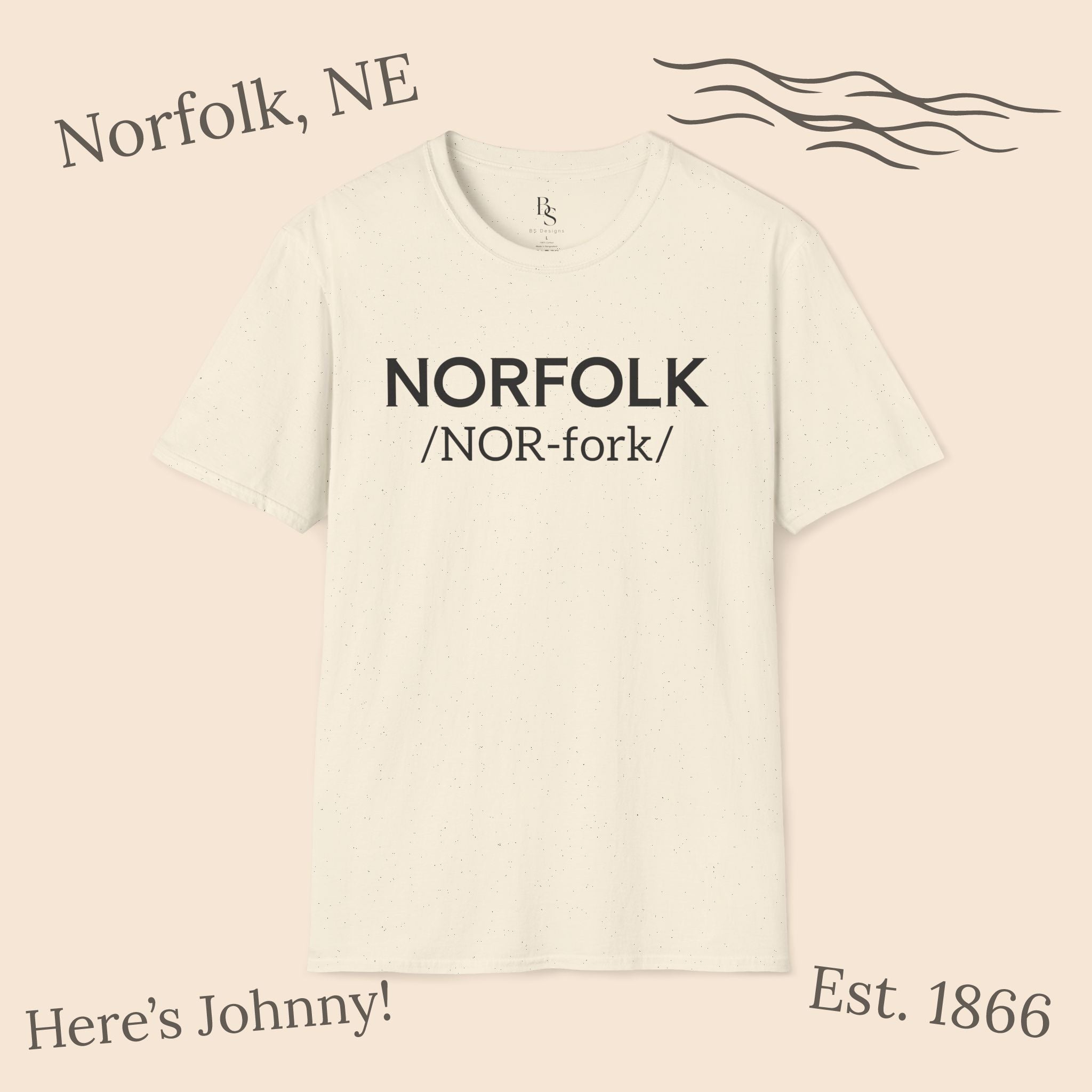 Norfolk Pronunciation T-Shirt — "NOR-fork" City Pride Tee
