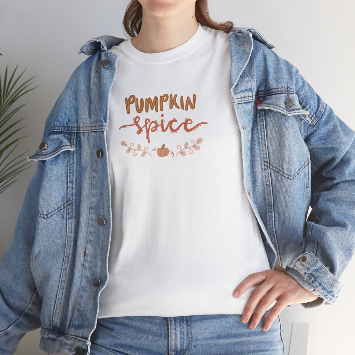 Pumpkin Spice Tee – Autumn Leaves Fall Graphic Shirt