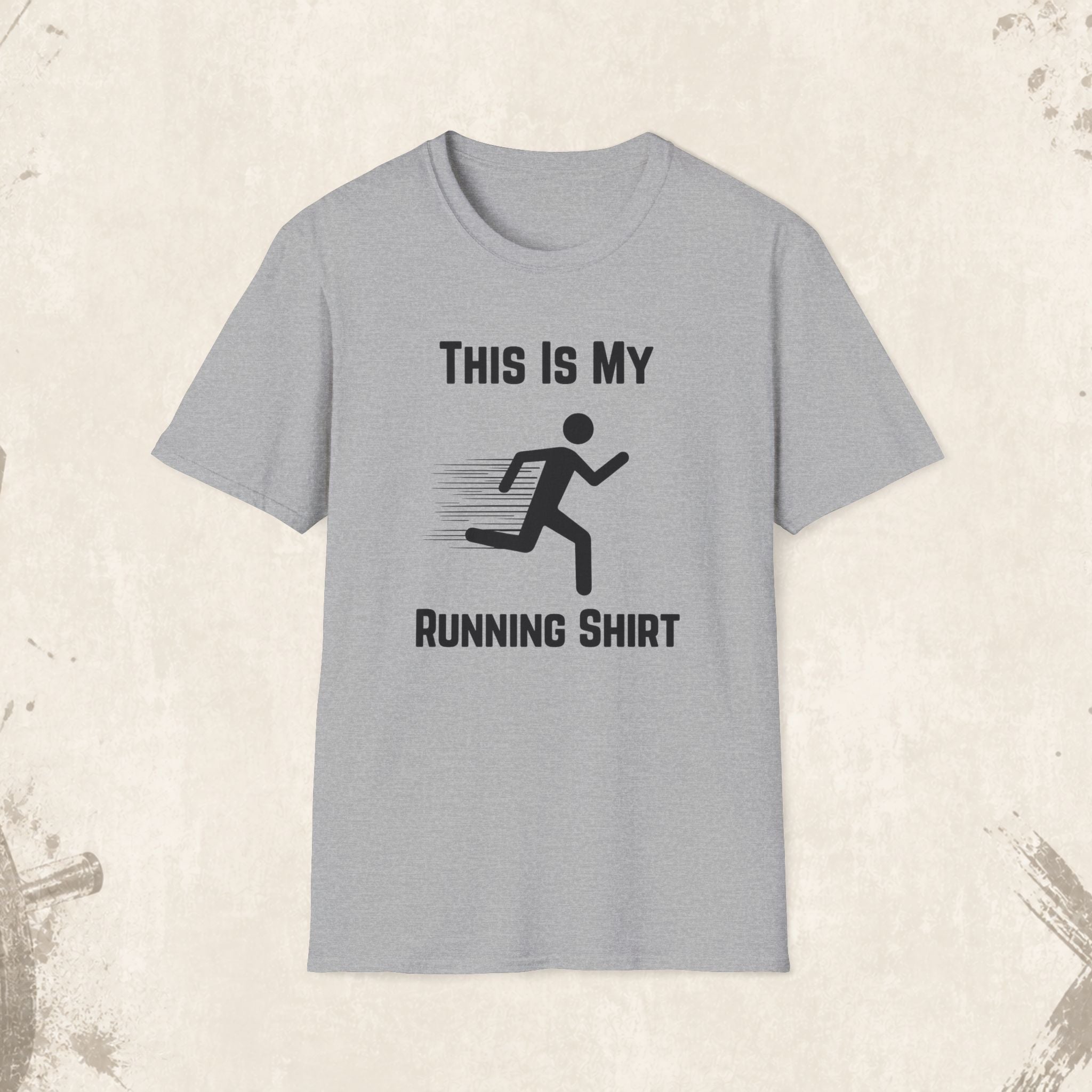 Running Shirt — "This Is My Running Shirt" Graphic Tee for Runners