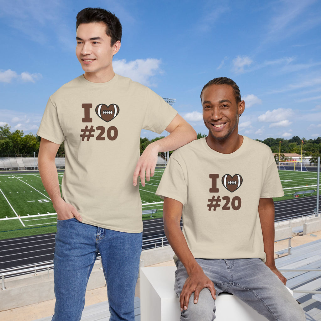 PERSONALIZABLE - I Heart #-- Customizable T‑Shirt