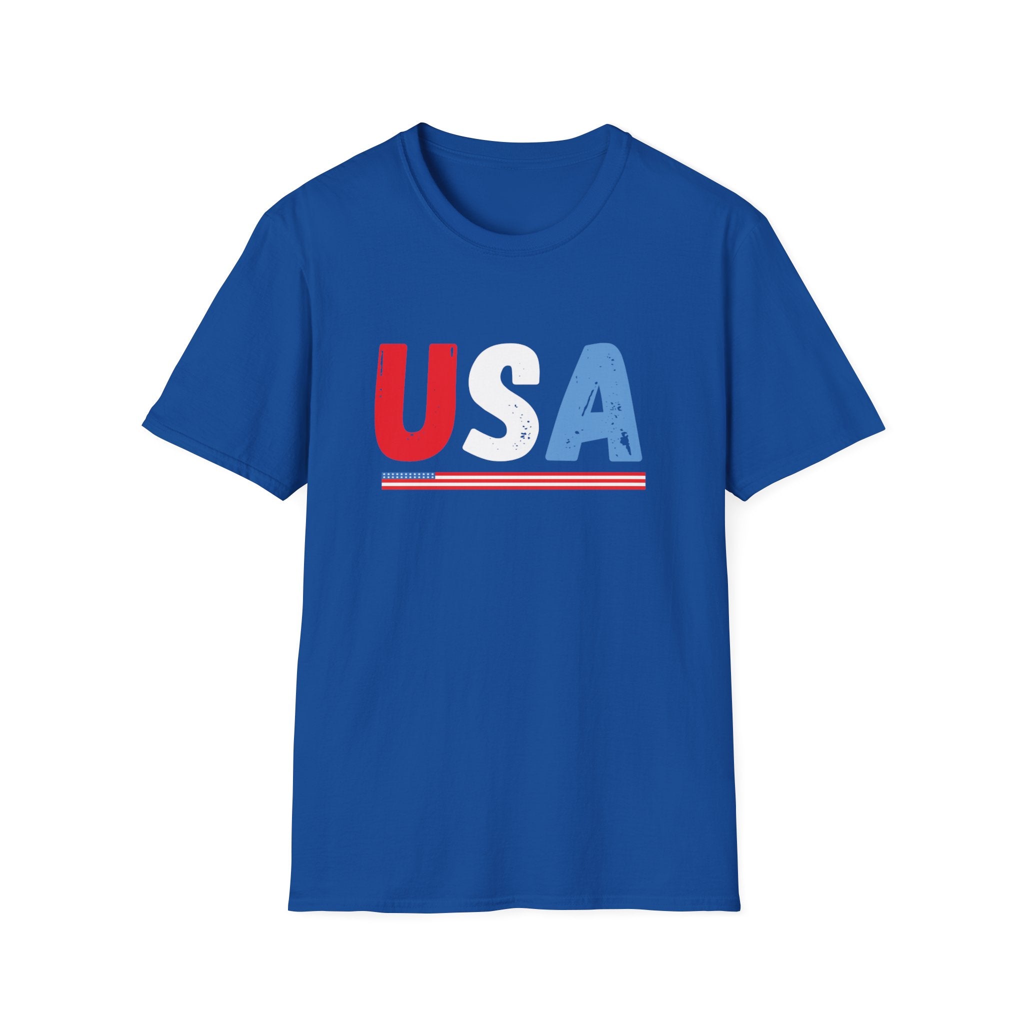 USA Retro Flag T-Shirt — Patriotic 4th of July Tee