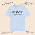 Norfolk Pronunciation T-Shirt — "NOR-fork" City Pride Tee
