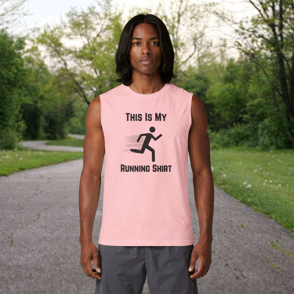 Running Shirt Muscle Tank — "This Is My Running Shirt" Comfort Tank Top