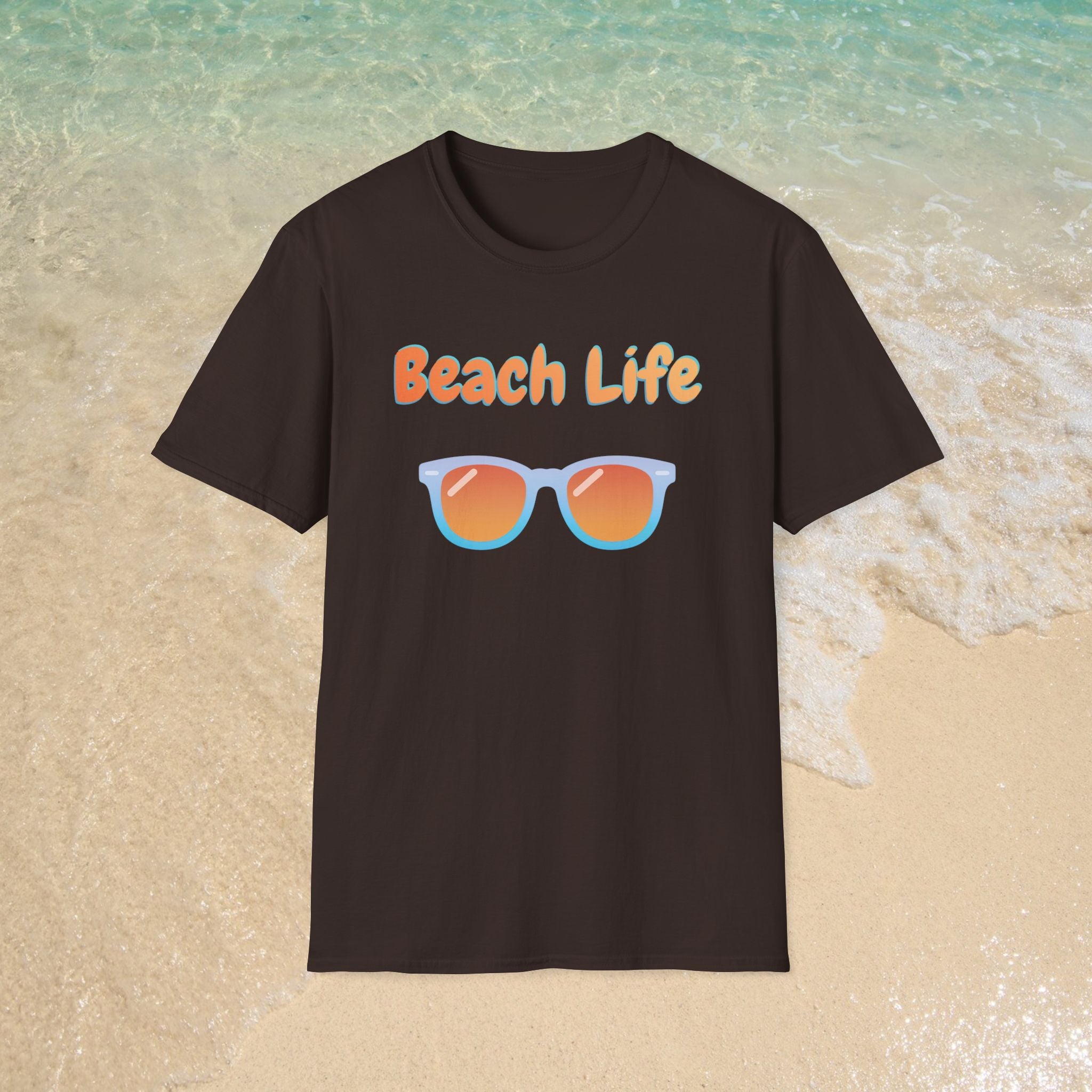 Beach Life T-Shirt — Retro Sunglasses Summer Tee