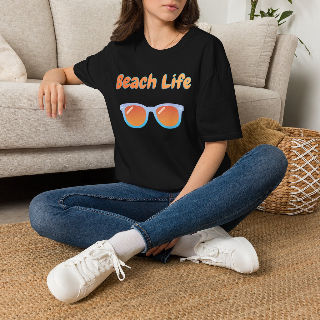 Beach Life T-Shirt — Retro Sunglasses Summer Tee