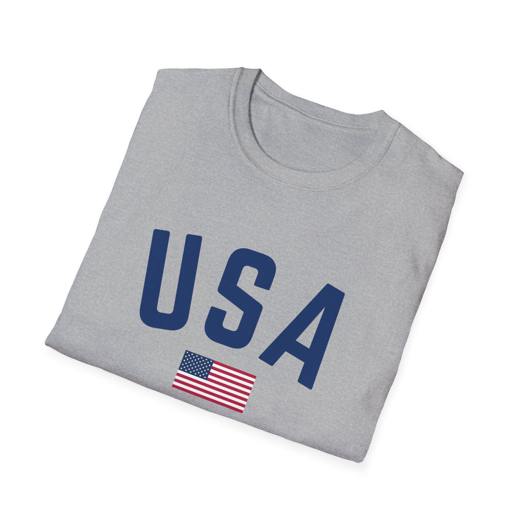 USA Flag T-Shirt — Patriotic American Graphic Tee for 4th of July and Memorial Day