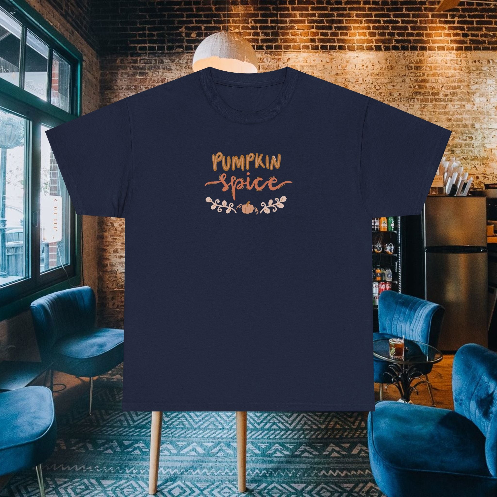 Pumpkin Spice Tee – Autumn Leaves Fall Graphic Shirt