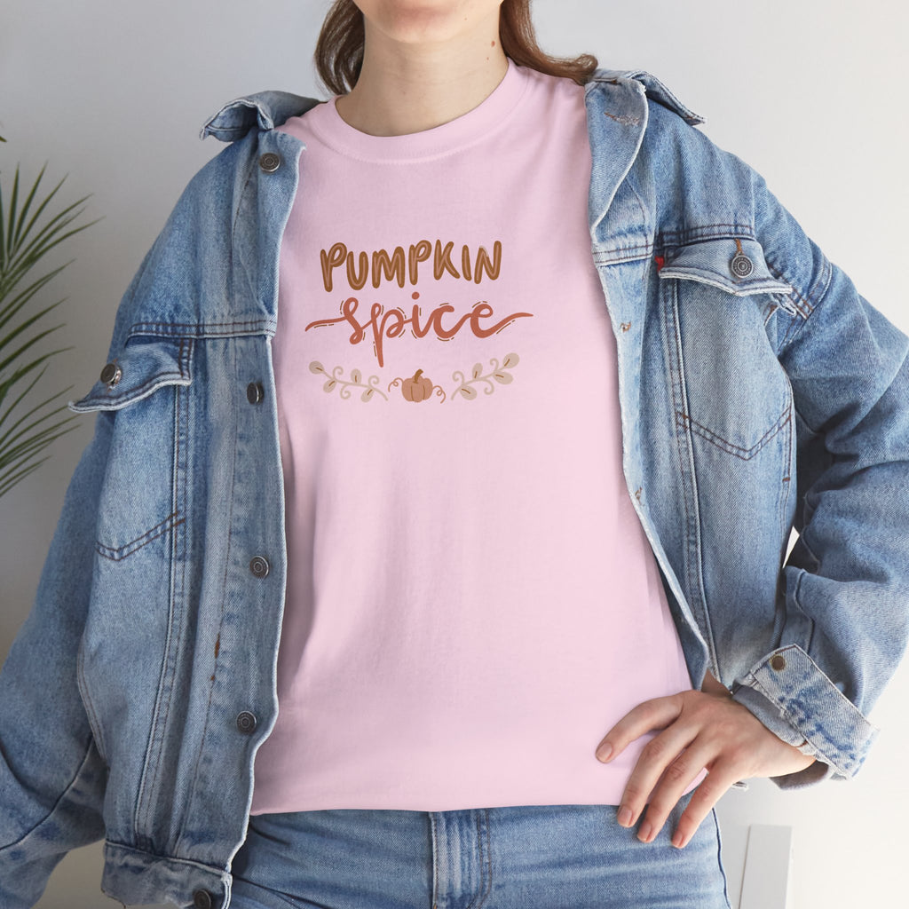 Pumpkin Spice Tee – Autumn Leaves Fall Graphic Shirt