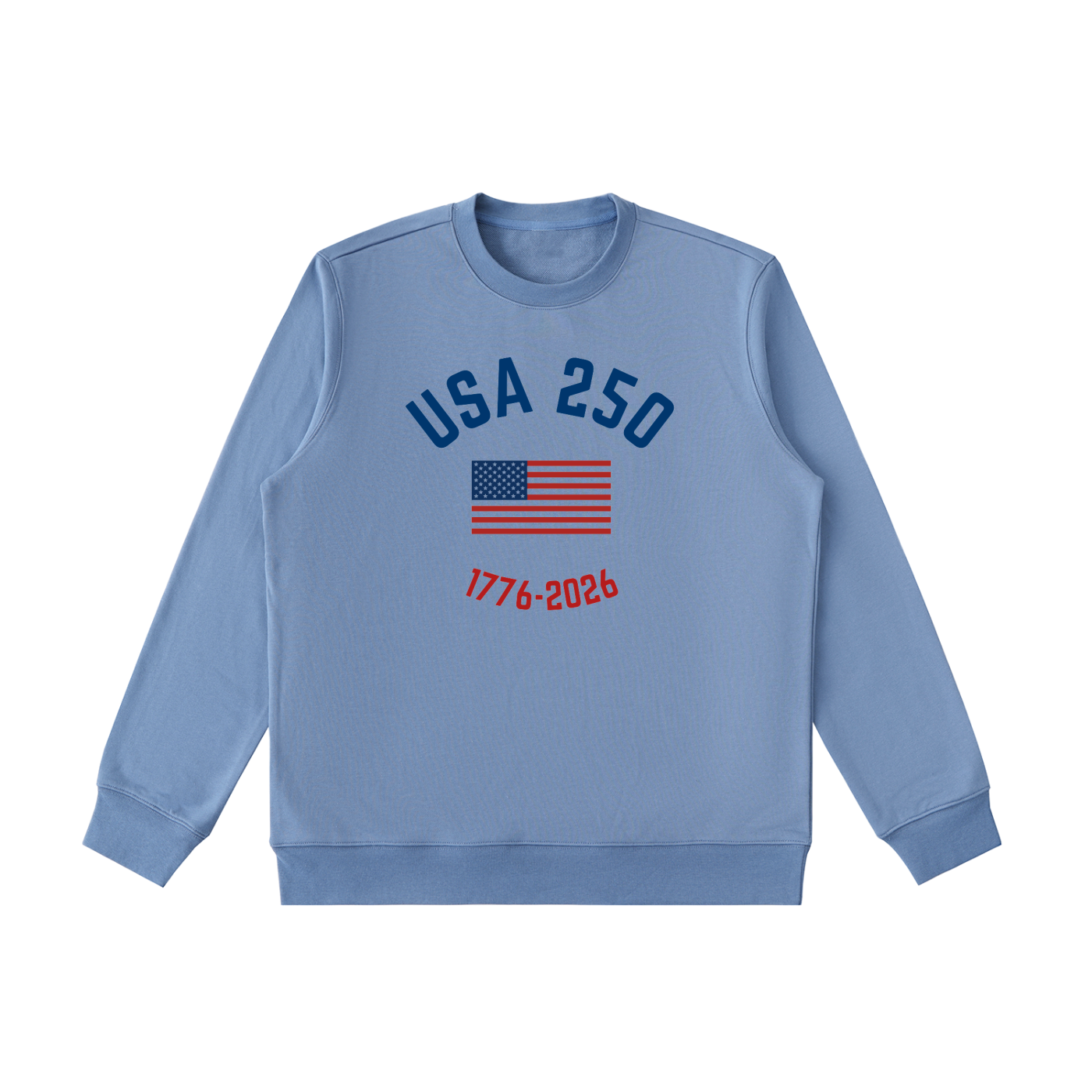 Patriotic Heavyweight Crewneck Sweatshirt | USA 250th Anniversary